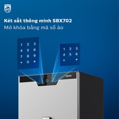 Két sắt Philips SBX702-CBX xoay đồng hồ