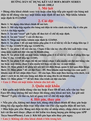 Két sắt BOJIN SERIES BJ-80LJ(Face ID+vân tay+điện tử+app điện thoại) công nghệ Đức