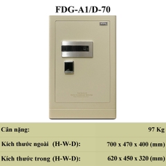 Két sắt vân tay điện tử thông minh nhập khẩu BOFA FDG-A/D70F công nghệ Đức