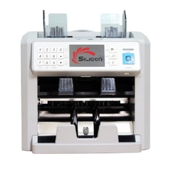 Máy Đếm Siêu Giả Và Phân Loại Tiền 2 Ngăn Silicon MC-8PLUS