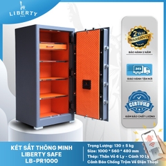 Két sắt Liberty LB1000PRO vân tay+điện tử+app kết nối điện thoại