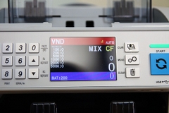 Máy Đếm Siêu Giả Và Phân Loại Tiền 2 Ngăn Silicon MC-8PLUS