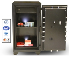 Két Sắt Khóa Cơ Đổi Mã US1080DK BLACK Siêu Cường Xuất Khẩu Mỹ