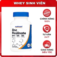 Nutricost Zinc Picolinate 50mg