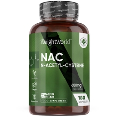 WeightWorld NAC (600mg) - 180 viên
