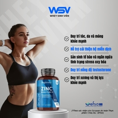 WeightWorld ZinC Bisglycinate (50mg) - 400 viên