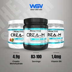 Proactive Crea-M Creatine Monohydrate 500g