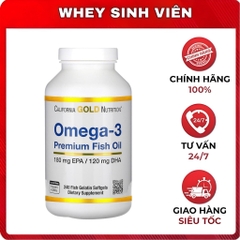 California Gold Nutrition Omega 3 Premium Fish Oil - 240 viên