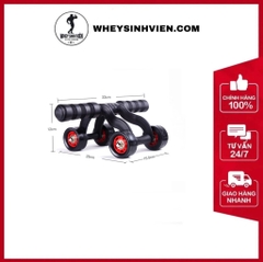 Con lăn tập bụng 4 bánh