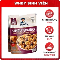 YẾN MẠCH GRANOLA 2LBS (Oats, Honey, Raisins, Almonds)