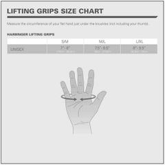 Găng tay Harbinger Lifting Grips