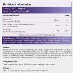 WeightWorld ZMA 180 viên