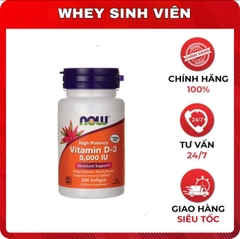 Now Vitamin D3 5000IU