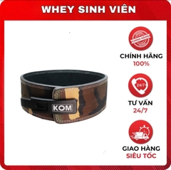 Đai lưng cứng bằng da KOM