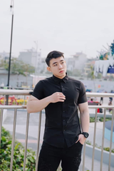 Áo somi ngắn tay