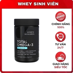 SR OMEGA 3 Sports Research Total Omega - 3 ( 120viên )