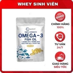 Micro Ingredient OMEGA 3 1200mg EPA + 900mg DHA (200 viên)