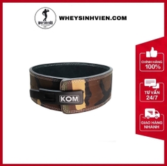 Đai lưng cứng bằng da KOM