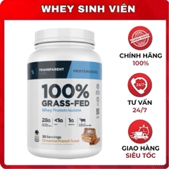 Transparent Labs 100% Grass-Fed Whey Protein Isolate - 2lbs ( 30 Servings )