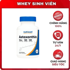 Nutricost Astaxanthin - 12mg ( 120 viên )