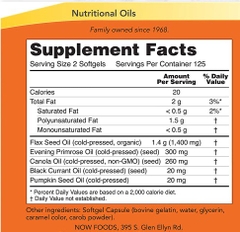 Now Omega 3-6-9 (1000mg)