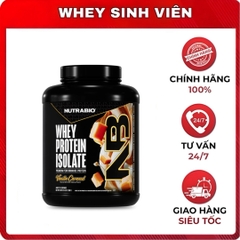 NutraBio Whey Protein Isolate - 5 Lbs