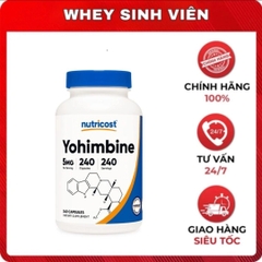 Nutricost Yohimbine 5mg (240 viên)