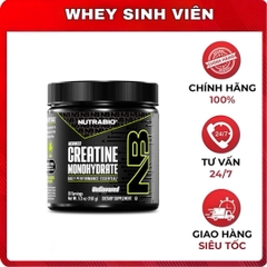 NutraBio Micronized Creatine Monohydrate - 30 Servings