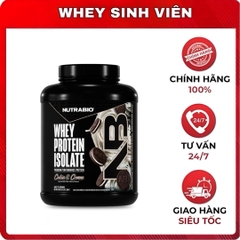 NutraBio Whey Protein Isolate - 5 Lbs