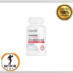 OstroVit - Vitamin D3 4000 + K2 (110 Viên)