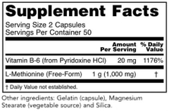 Now L-Methionine (500mg) - 100 viên