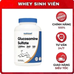 Nutricost Glucosamine Sulfate (1500mg) - 240 viên