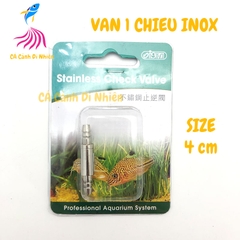 Van 1 chiều ISTA bằng Inox cho bình khí CO2 hồ cá Thuỷ Sinh