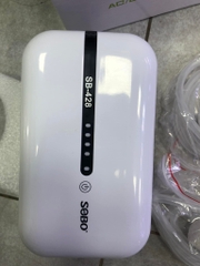 Máy sủi oxy tích điện 2 vòi siêu êm Sobo SB 428 (Hàng Công Ty)