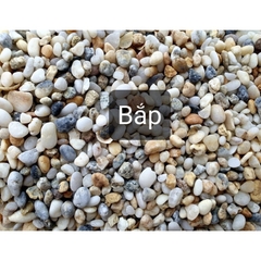 Sỏi suối 3 màu trang trí hồ cá, chậu cây cảnh – 1kg