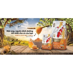 THỨC ĂN CÁ KOI GROWTH VÀ COLOR HONEY FORMULA BOOST - SAKURA BAO 6,5kg MẬT ONG