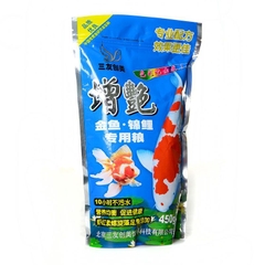 Thức ăn cho cá chép koi lên màu đẹp (Bịch Xanh Biển)