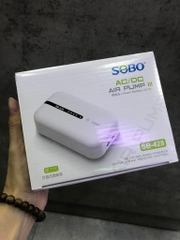 Máy sủi oxy tích điện 2 vòi siêu êm Sobo SB 428 (Hàng Công Ty)