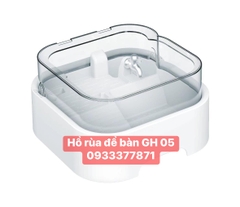 Hồ nuôi rùa chuyên dụng mini để bàn GH 05 size 28x28x17 (Hàng Nhập Khẩu)