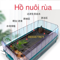 Hồ Rùa Cao Cấp Siêu Đẹp GG 06 XL Size 65x33x24 (Hàng Nhập Khẩu)
