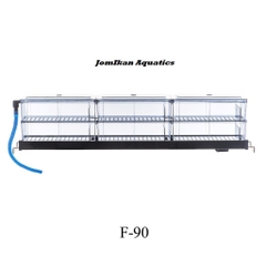 Sobo F-90 Bộ Lọc Dàn Mưa 2 Tầng 6 Khay Lọc Bằng Mica Cho Hồ Cá 80-100cm