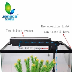 Lọc Máng Cho Bể Cá Loại Đẹp JENECA GD-320, GD-400,GD-600 nhựa ABS ống cứng chính hãng