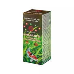 KOIKA-BAC M (chai 10ml), Men tiêu hóa kết hợp vitamin cao cấp giúp cá khỏe đẹp, tăng cường đề kháng