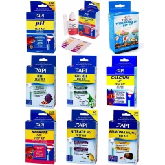 API Test Kit - Test NO2 / NO3 / NH3/NH4 / Test pH / Canxi | BỘ KIỂM TRA NƯỚC HỒ CÁ API (HÀNG CTY)