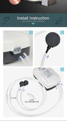 Máy Sủi Oxy Bình Tích Điện JEBO 9970 CAO CẤP - Dùng Đc Khi Cúp Điện (Hàng Công Ty)