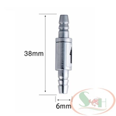 Van 1 chiều ISTA bằng Inox cho bình khí CO2 hồ cá Thuỷ Sinh