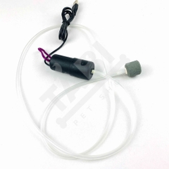 Máy sủi oxy mini siêu êm chạy bằng USB, sử dụng tốt khi đi câu cá
