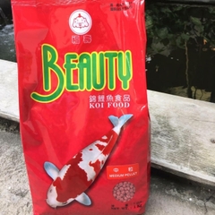 Thức ăn cho cá Koi tăng màu Beauty Koi Food 1kg