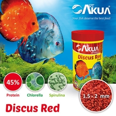 A7- ARTAKUA DISCUS RED-40g-Thức ăn giàu protein phát triển màu sắc tối đa các loài cá ăn mồi miệng nhỏ.