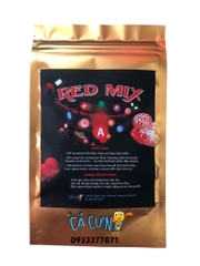 Combo Trộn Tôm - Tim Bò - Thức ăn cho cá cảnh - RED MIX và YELLOW MIX